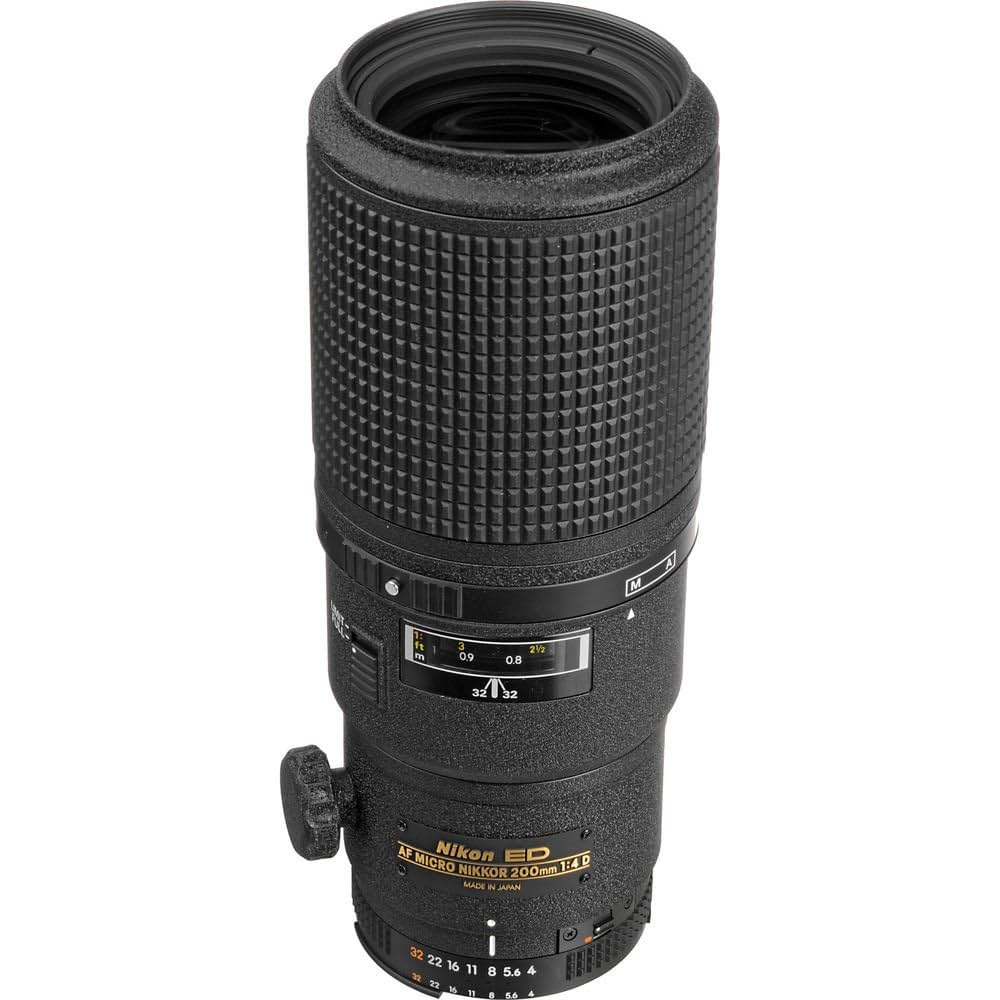 ニコン AF MICRO NIKKOR 200㎜ F4D #C256 Nikon AF Nikkor 200mm F/4D Micro Telephoto Lens for Nikon